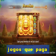 jogos que paga dinheiro de verdade no pix